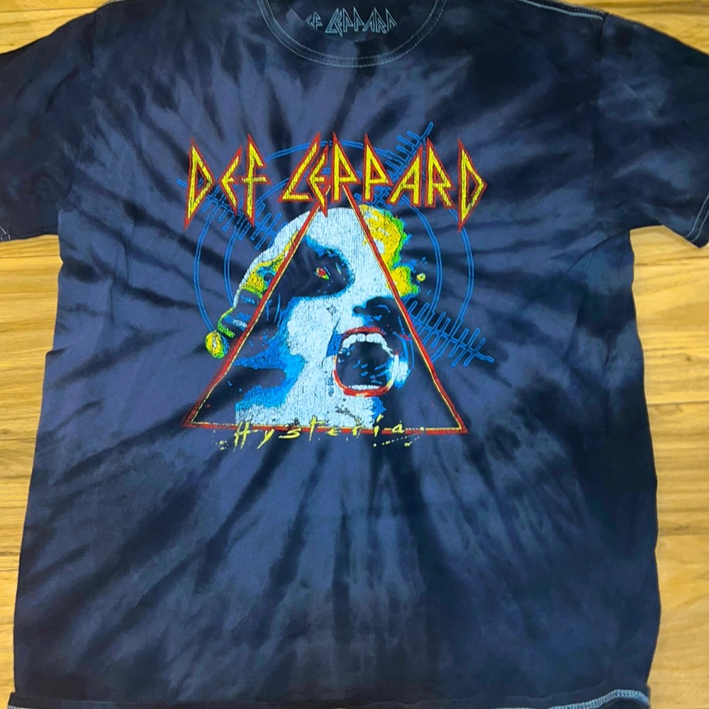 Def Leppard shirt. Worn twice